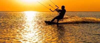 kiteboard koh phangan - sunset